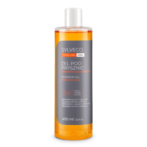 SYLVECO PURE LINE MEN Żel pod prysznic 3w1 energetyzująco-łagodzący - 400 ml