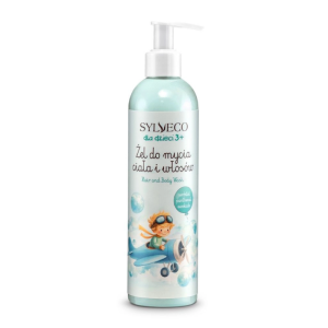 SYLVECO dla dzieci 3+ Żel do mycia ciała i włosów guma balonowa - 300 ml