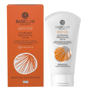 BASICLAB Dermocosmetics Protecticus Ochronny Krem do rąk SPF 30 PA++++ 75 ml