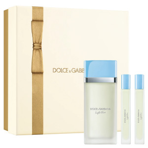Dolce & Gabbana Light Blue zestaw woda toaletowa spray 100ml + miniatura wody toaletowej 2x10ml