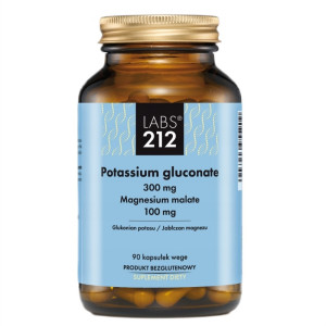 LABS212 Potassium gluconate suplement diety 90 kapsułek