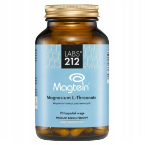 LABS212 Magnesium L-Threonate Magtein suplement diety 90 kapsułek