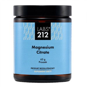 LABS212 Magnesium Citrate suplement diety w proszku 63g