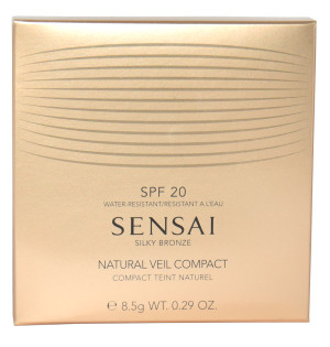 KANEBO SENSAI SILKY BRONZE NATURAL VEIL COMPACT SC04 DARK SPF 20 8,5g