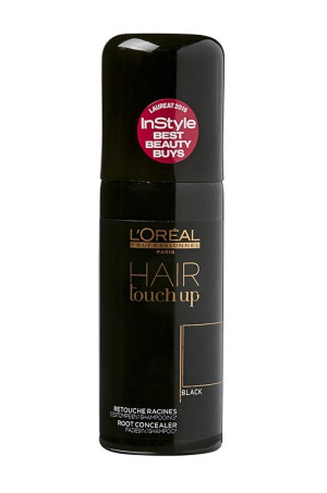 L'Oreal Professionnel Hair Touch Up korektor do retuszu odrostów i siwych włosów Black 75ml