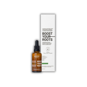 VEOLI BOTANICA BOOST YOUR ROOTS Stymulująco-rozgrzewająca wcierka wodna do skalpu z 3% Baicapil™, 2% komórek macierzystych jabłka i 2% ekstraktu z pal