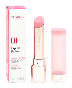 CLARINS LIP OIL BALM 01 TRANSPARENT PINK 3ML