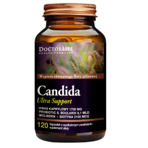 Doctor Life Candida Ultra Support suplement diety 120 kapsułek