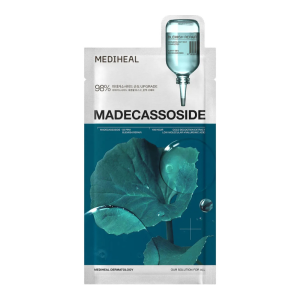 MEDIHEAL MADECASSOSIDE ESSENTIAL MASK BLEMISH REPAIR Regenerująco-łagodząca maska do twarzy z madekasozydem 24 ml