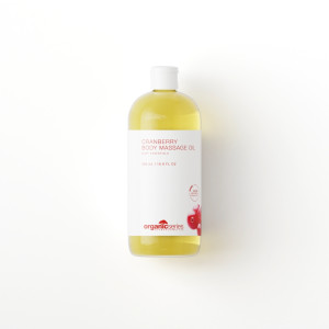 ORGANIC SERIES Olej do masażu ciała ŻURAWINOWY - 500ml
