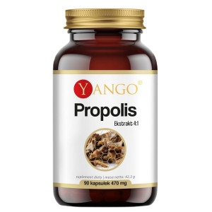 Yango Propolis ekstrakt 4:1 suplement diety 90 kapsułek