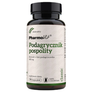 Pharmovit Podagrycznik pospolity suplement diety 90 kapsułek