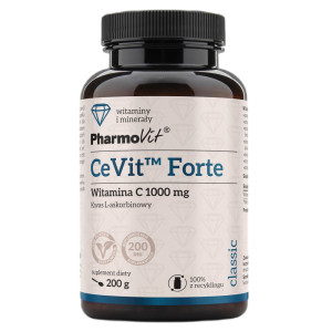 Pharmovit CeVit™ Forte Witamina C 1000mg suplement diety w proszku 200g