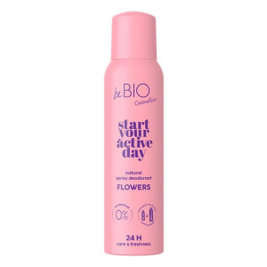 BeBio Ewa Chodakowska Start Your Active Day naturalny dezodorant w sprayu Flowers 125ml