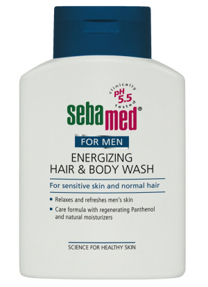 Sebamed For Men Energizing Hair & Body Wash żel do mycia ciała i włosów dla mężczyzn 200ml
