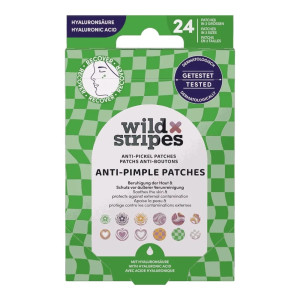 Wild Stripes Anti-Pimple Patches plastry na wypryski z kwasem hialuronowym 24szt.