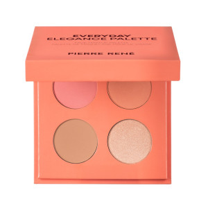 Pierre Rene Everyday Elegance Palette paletka do makijażu twarzy Coral 10g