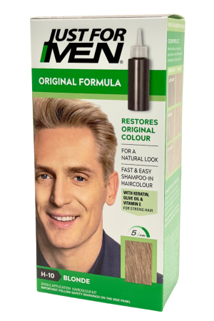 JUST FOR MEN Szampon Koloryzujący - Piaskowy Blond (H-10)