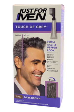 JUST FOR MEN Touch Of Grey Odsiwiacz - Ciemny brąz (T-45)