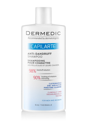 DERMEDIC CAPILARTE Szampon Zwalczający Łupież i Jego Przyczyny - 300 ml