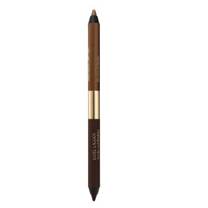Estée Lauder Smoke And Brighten Kajal Eyeliner Duo kremowa kredka do oczu 2w1 Dark Chocolate/Rich Bronze 0.5g