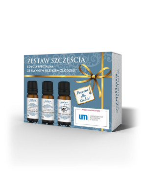 OPTIMA NATURA Zestaw Szczęścia Naturalne Olejki Eteryczne - 3x10ml