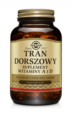 SOLGAR Tran Dorszowy - 100 Kapsułek