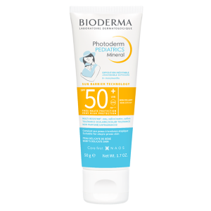 BIODERMA Photoderm Pediatrics Fluid Mineralny Dla Dzieci Do Skóry Wrażliwej i Alergicznej SPF50 - 50ml