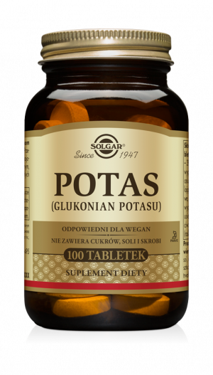 SOLGAR Potas 99 - 100 Tabletek