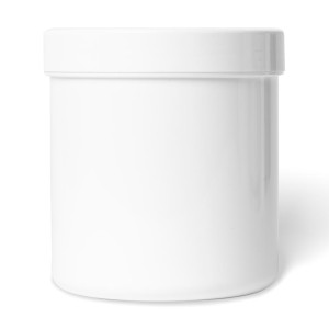 Topf weiss inkl. Deckel