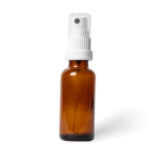 Flasche Glas inkl. Spray