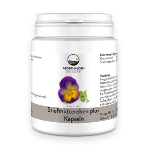 Stiefmütterchen plus Kapseln