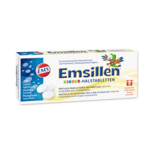 Emsillen Kinder-Halstabletten Vanille