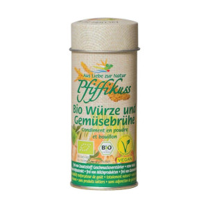 Bio Würze und Gemüsebrühe