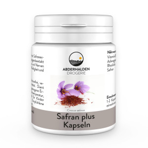 Safran plus Kapseln