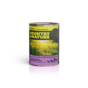 400 g Mokra karma Bażant z Cukinią - COUNTRY&NATURE