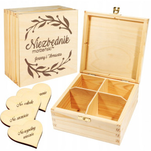 Ślubny box prezentowy