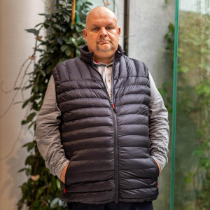 Duży męski bezrękawnik puchowy pikowany Duke D555 Wickham czarny (8XL) | 8XL