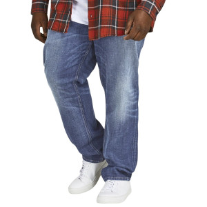 Duże męskie spodnie jeansowe Jack & Jones 12188524 niebieskie (42S) | 42S