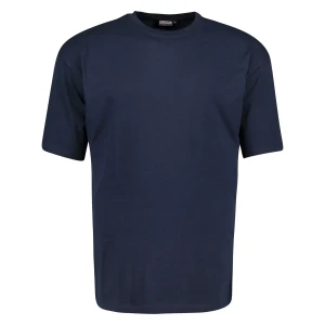 Koszulka gładki t-shirt dla wysokiego mężczyzny (TALL) Adamo 139110-360 granatowy (MT) | MT