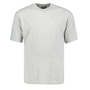 Koszulka gładki t-shirt dla wysokiego mężczyzny (TALL) Adamo 139110-745 jasnoszary (3XLT) | 3XLT
