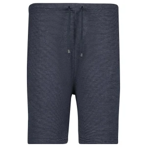 Duże męskie krótkie spodenki Adamo 119216- 368 granatowe (5XL) | 5XL