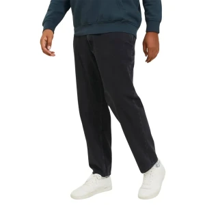 Duże męskie spodnie jeansowe Jack & Jones Chris 12243563 czarne (50R) | 50R
