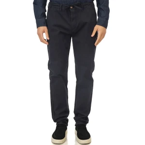 Duże męskie spodnie chinosy Double Urban Outfitters CP-4015 granatowe (48R) | 48R