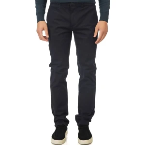 Duże męskie spodnie chinosy Double Urban Outfitters CP-4012 granatowe (52R) | 52R