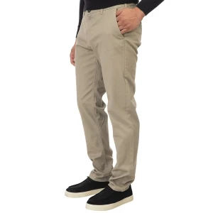 Duże męskie spodnie chinosy Double Urban Outfitters CP-4018 beżowe (48R) | 48R