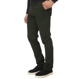 Duże męskie spodnie chinosy Double Urban Outfitters CP-4012 khaki (50R) | 50R