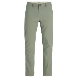 Duże męskie spodnie chinosy Jack & Jones 12275893 jasnozielone (40S) | 40S