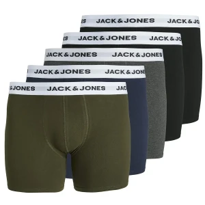 Duża bielizna męska bokserki 5 sztuk Jack & Jones 12222819 multi (6XL) | 6XL