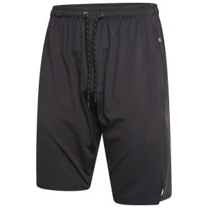 Duże męskie sportowe treningowe krótkie spodenki Kam AP004 ciemnoszare (6XL) | 6XL